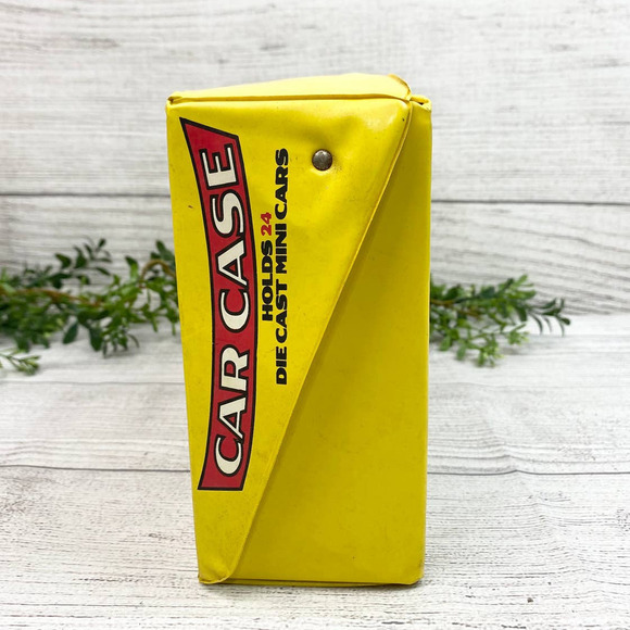 VNT 1985 Die Cast Mini Car Case Matchbox Hot Wheels Car Vintage Case - Picture 4 of 11